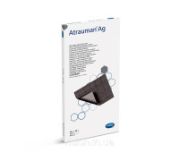 Повязка Atrauman Ag 10см x 20см 1шт, пропитанная серебром (Атрауман Аг 10см x 20см)
