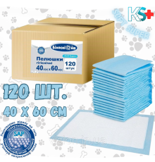 Пелюшки одноразові 40см х 60см 120 шт. Soft Super "Білосніжка"