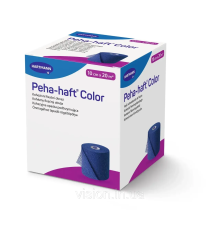 Бинт Peha-haft Color синий 10 см x 20 м 1шт когезивный самофиксирующий