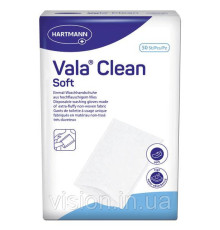 Одноразовые рукавички для мытья Вала Клин софт / Vala Clean soft 50шт