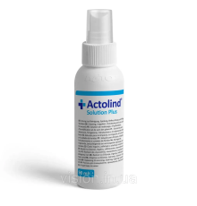 Антисептический раствор Actolind Solution Plus 50 мл для очищения, орошения, увлажнения ран и ухода за ними