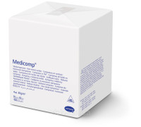 Салфетка Medicomp non-sterile 10см х 10см 100 шт из нетканого материала не стерильные