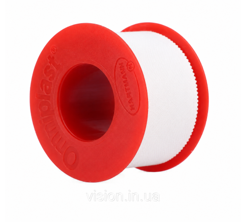 Пластырь фиксирующий текстильный Omniplast 1,25см х 5м white 1шт