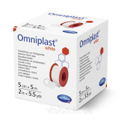 Пластырь фиксирующий текстильный Omniplast 5см х 5м white 1шт