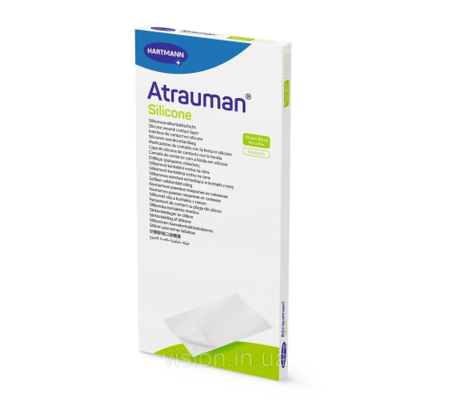 Повязка Atrauman Silicone 10см х 20см 1шт атравматическая