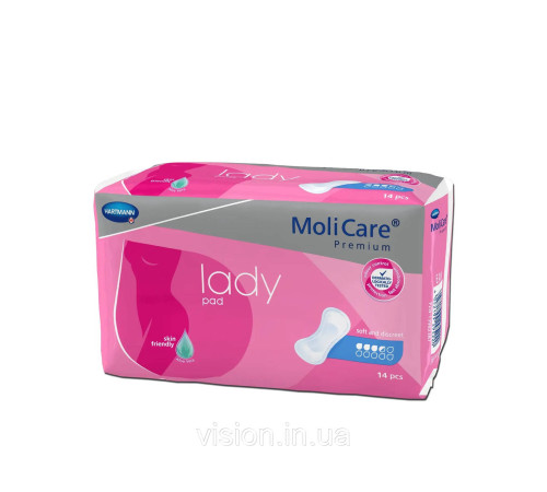 Прокладки урологічні MoliCare Premium lady pad 3.5 краплі 14шт