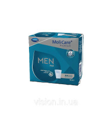 Прокладки урологічні для чоловіків у формі кишені MoliCare® Premium MEN PAD 2 краплі 14шт
